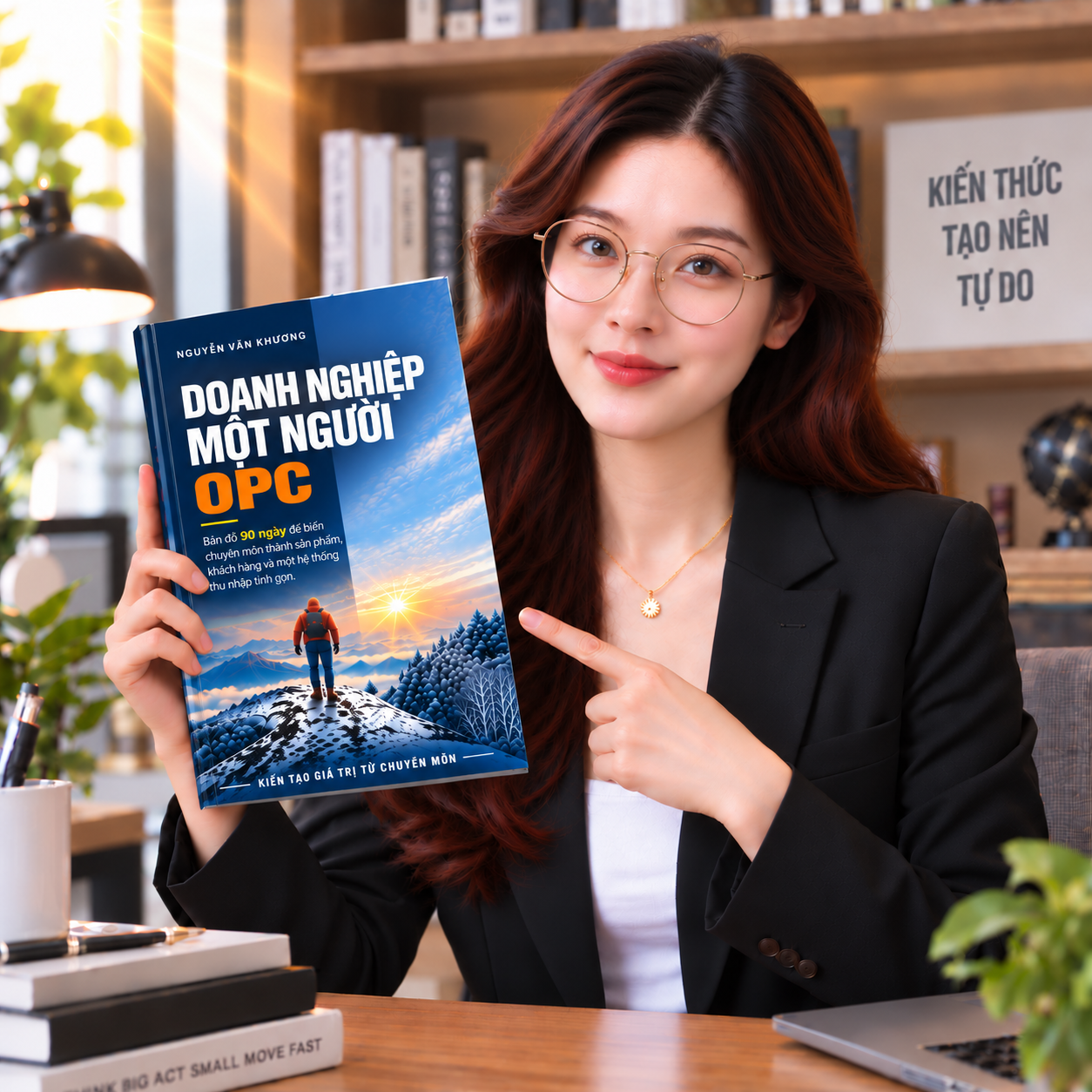 Trà My giới thiệu sách Doanh nghiệp một người OPC